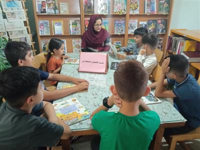 نشست کتابخوان کتابخانه ای